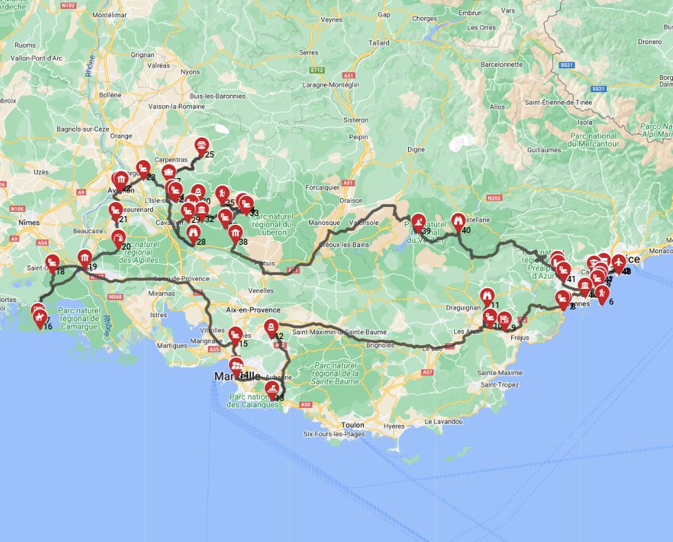 Nice Roundtrip - French Riviera Odyssey
